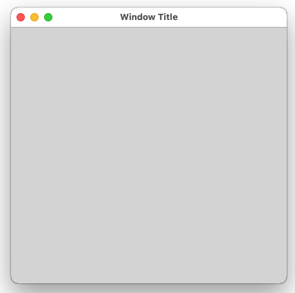 Window on macOS