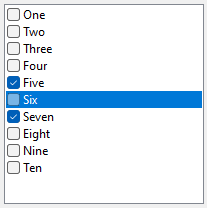 CheckBox on Windows