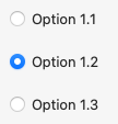 RadioButton on macOS