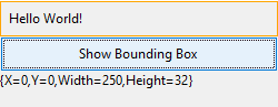 Screenshot that shows that the Border bounding box is now
visible.